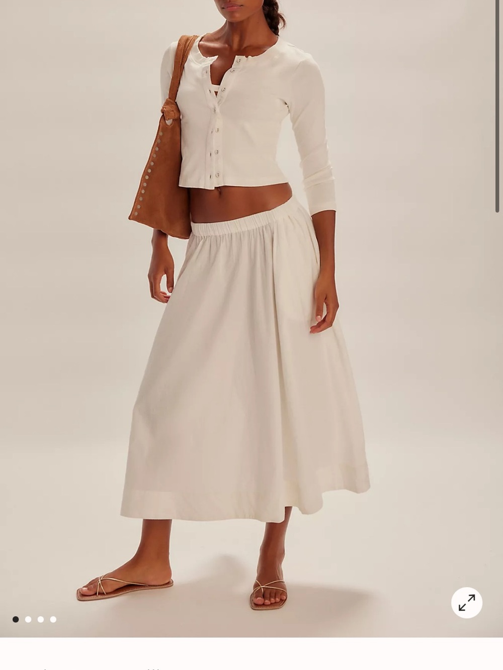 Free People Perfect Tones Set in Ivory in Large